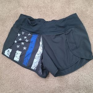 Born Primitive Blue Line Free Flow Shorts